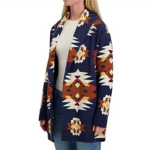 Lucky brand western style cardigan